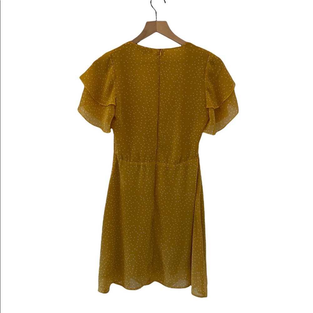 OHS yellow Polkadot mini dress - Picture 2 of 4